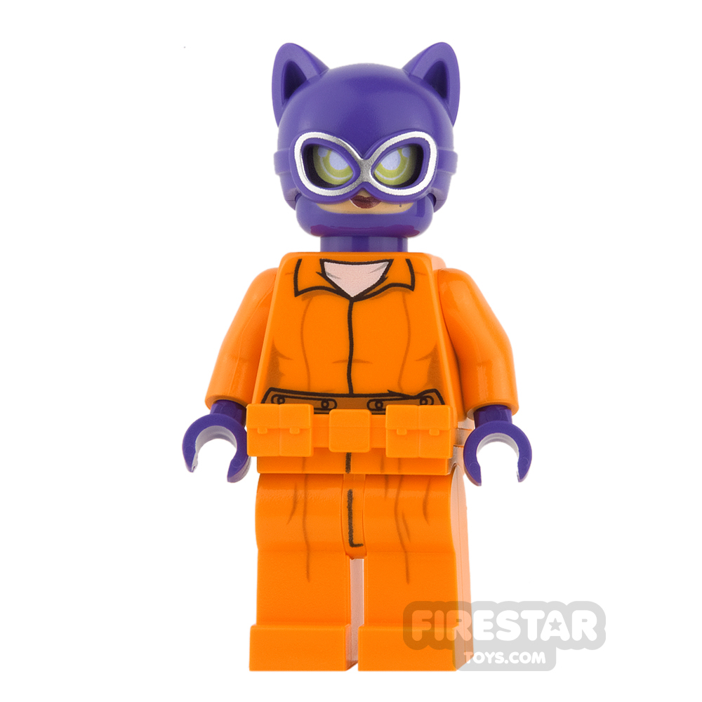 LEGO Super Heroes Mini Figure - Catwoman - Prison Jumpsuit and Belt