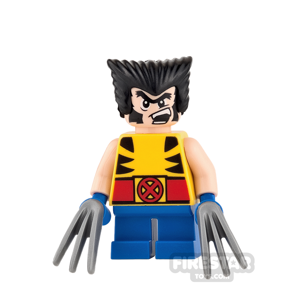 LEGO Super Heroes Mini Figure - Wolverine - Short Legs 
