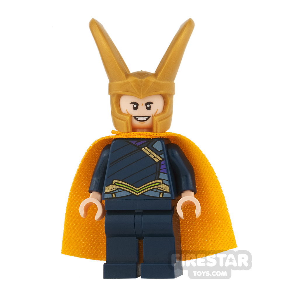 LEGO Super Heroes Mini Figure - Loki - Yellow Cape