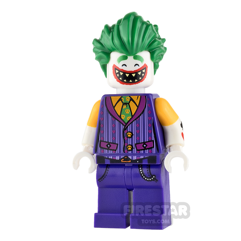 LEGO Super Heroes Mini Figure - The Joker - Striped Vest and Big Grin