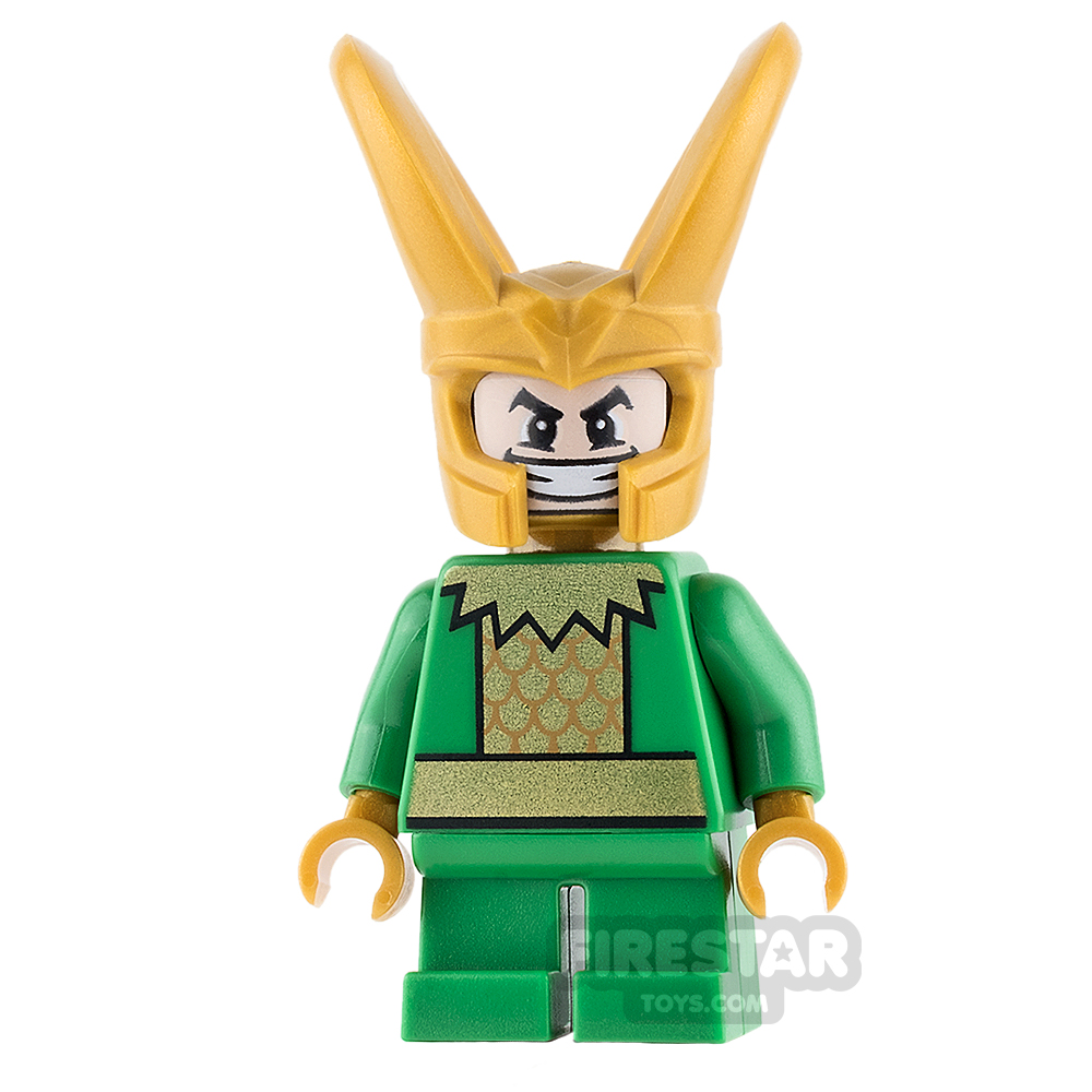 LEGO Super Heroes Mini Figure - Loki - Short Legs 