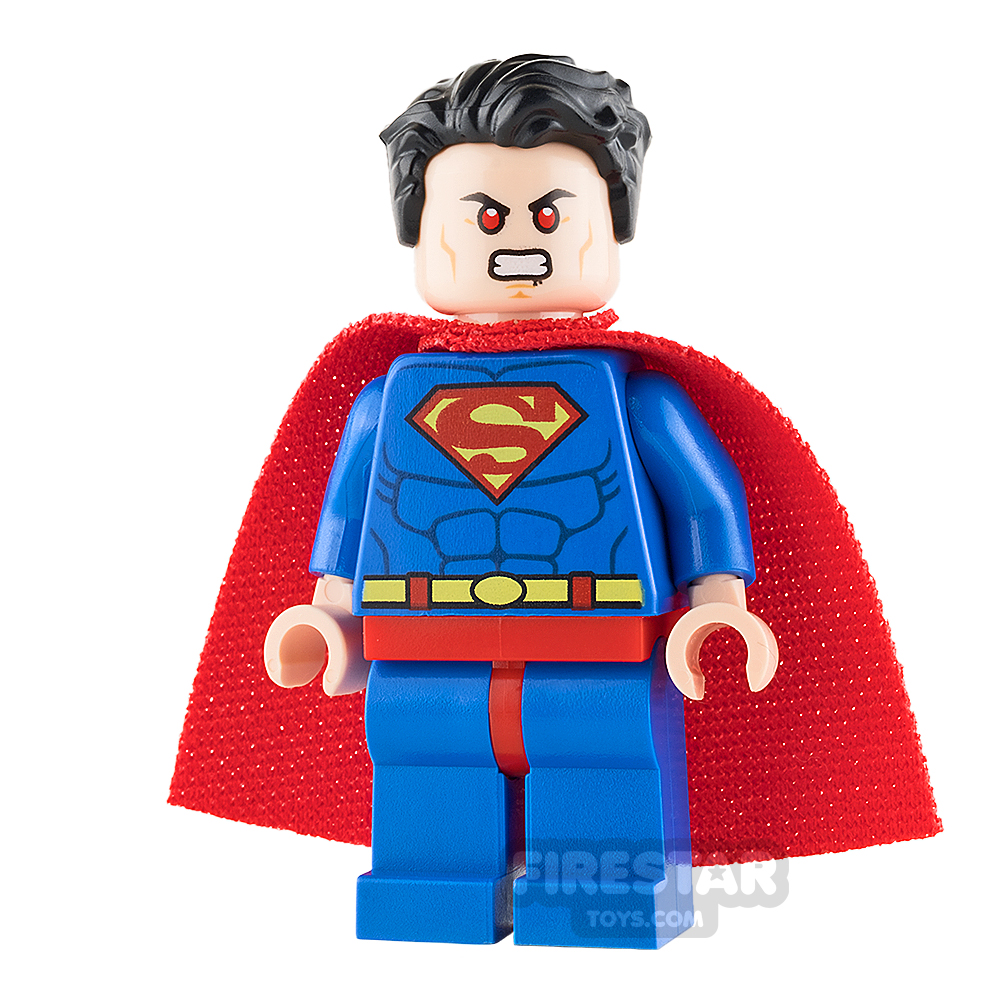 LEGO Super Heroes Mini Figure - Superman - Blue Suit, Tousled Hair 