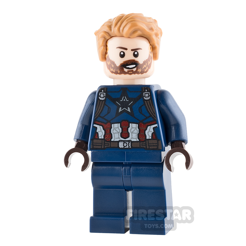 LEGO Super Heroes Mini Figure - Captain America - Infinity War 