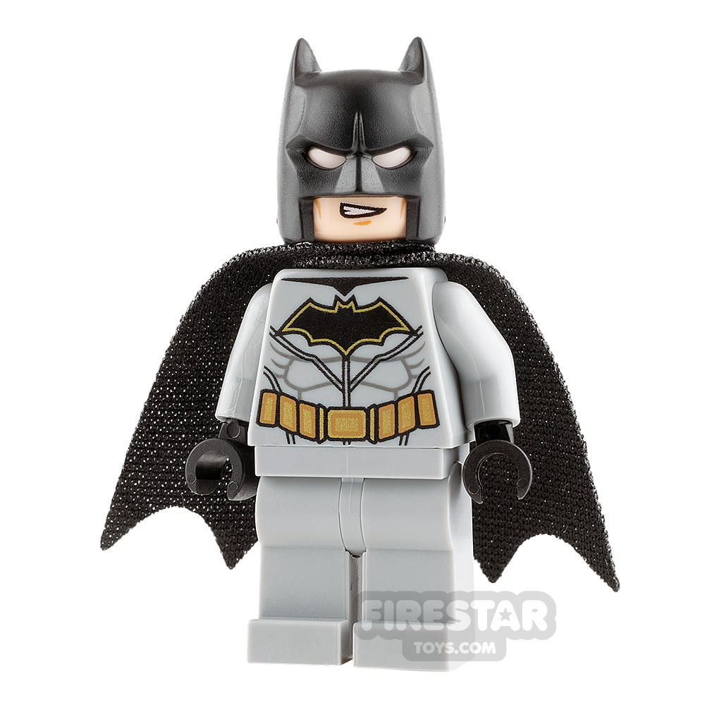 LEGO Super Heroes Mini Figure - Batman - Light Blueish Gray Suit