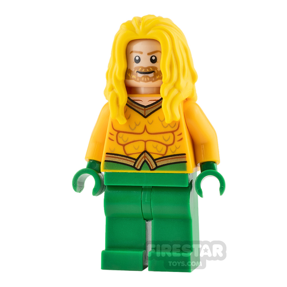 LEGO Super Heroes Mini Figure - Aquaman - Long Hair 