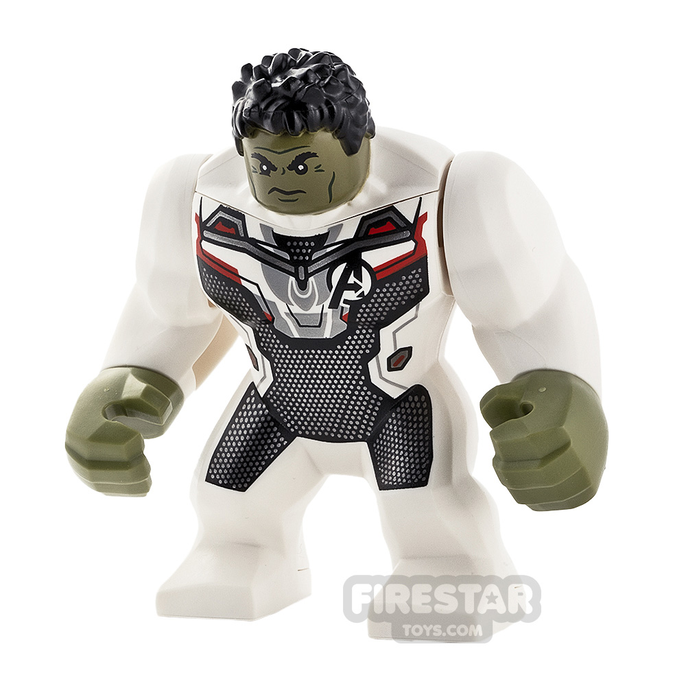 LEGO Super Heroes Minifigure Hulk White Jumpsuit 