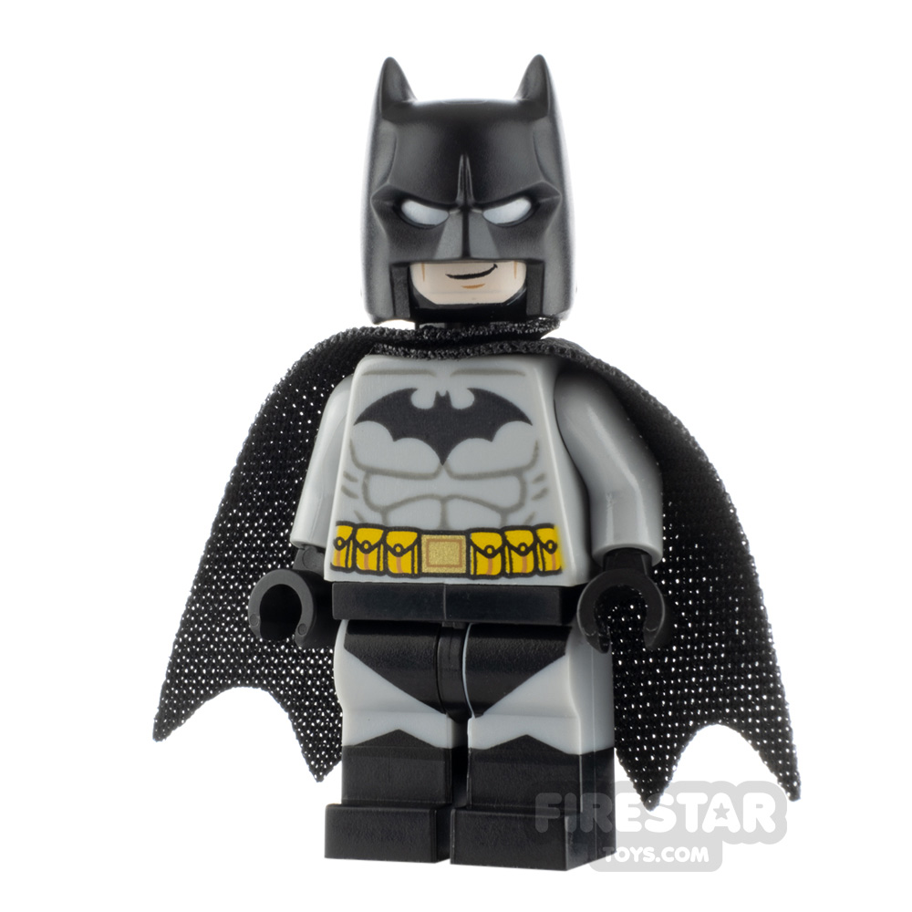 LEGO Super Heroes Minifigure Batman Light Gray Suit 