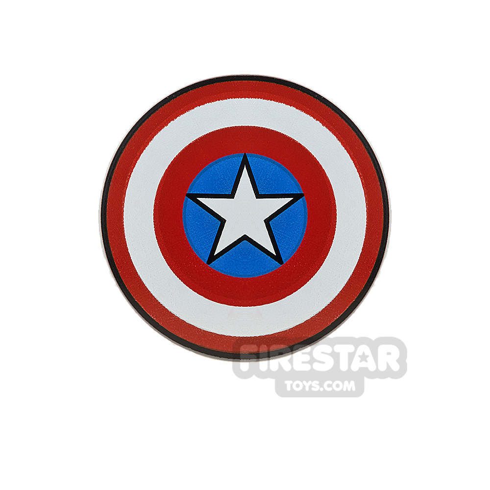 LEGO Captain America Shield DARK BLUEISH GRAY