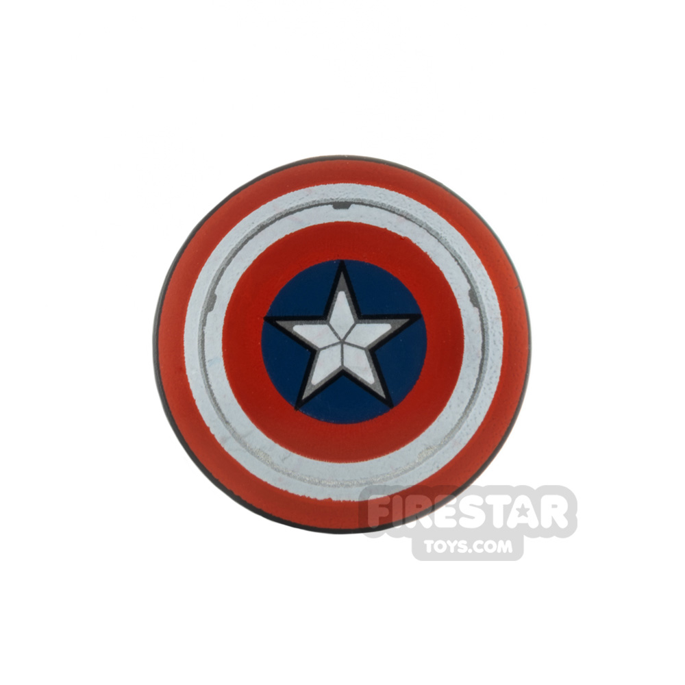 LEGO Captain America Shield DARK BLUEISH GRAY