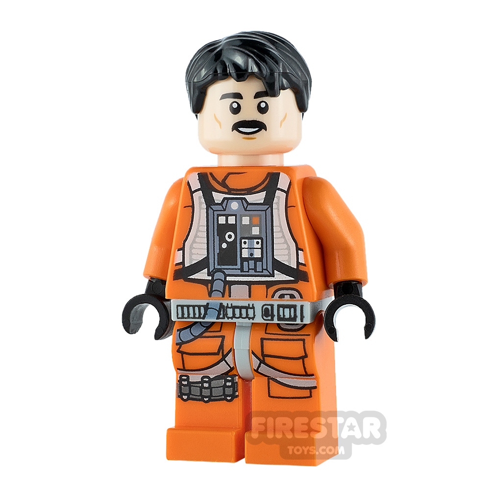 LEGO Star Wars Minifigure Biggs Darklighter with Hair 