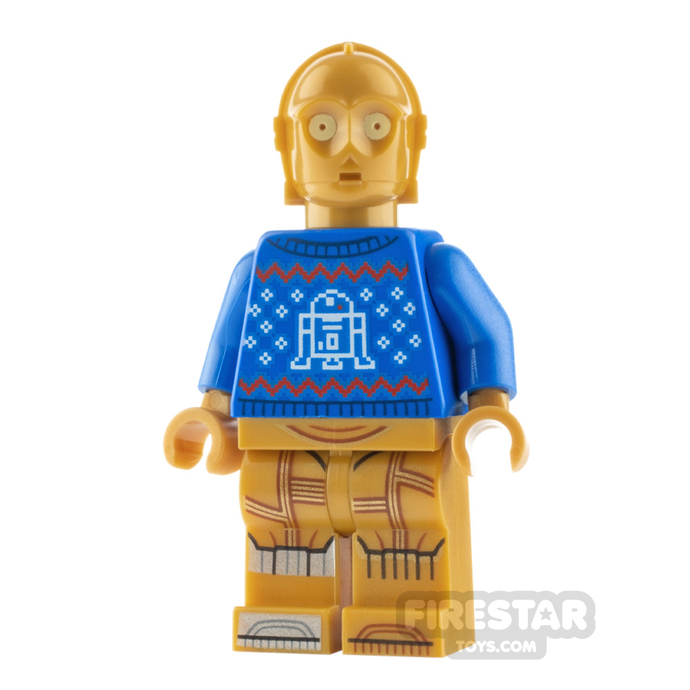 LEGO Star Wars Minifigure C-3PO with Holiday Sweater 
