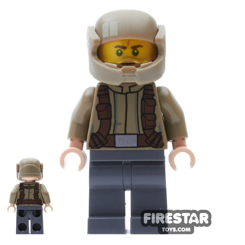 LEGO Star Wars Mini Figure - Resistance Trooper - Dark Tan Shirt