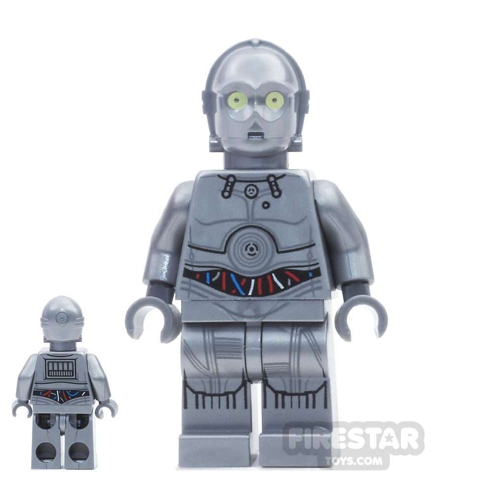 LEGO Star Wars Minifigure Silver Protocol Droid U-3PO 