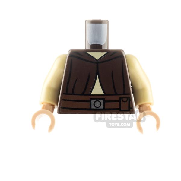 LEGO Minifigure Torso SW Ki-Adi-Mundi DARK BROWN