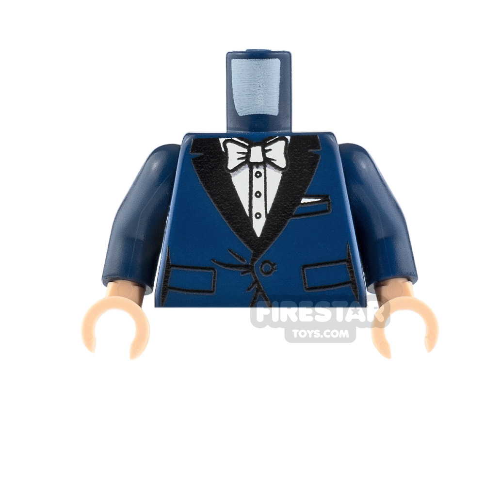 Custom Design Torso Suit Jacket with Bow Tie 