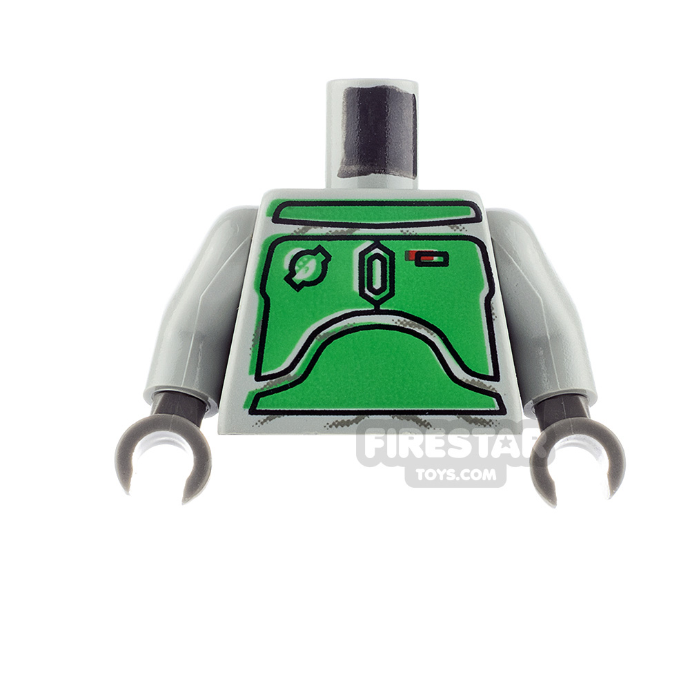 LEGO Mini Figure Torso - Boba Fett GREEN