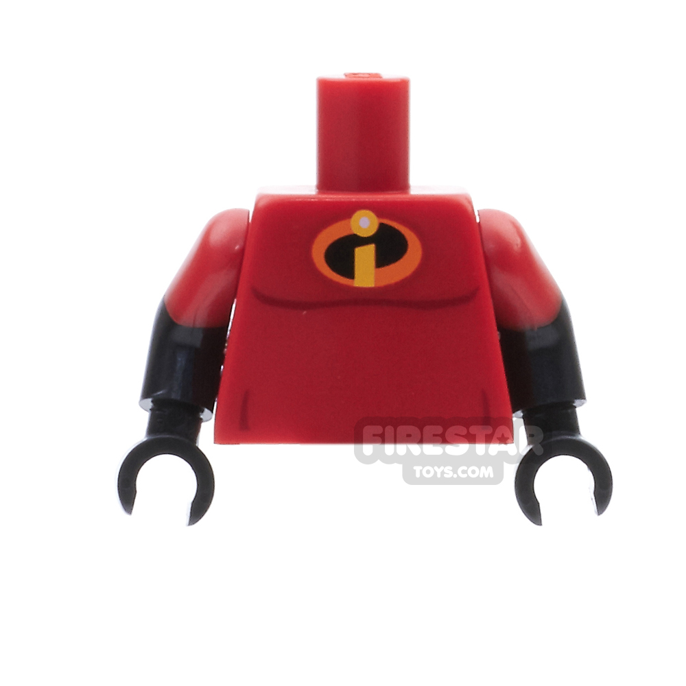 LEGO Mini Figure Torso - Mr Incredible