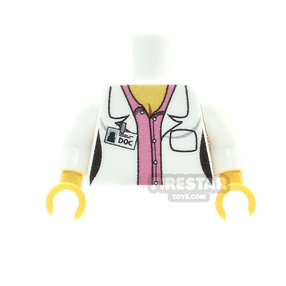 Custom Design Torso - Female Doctor - Pink Shirt