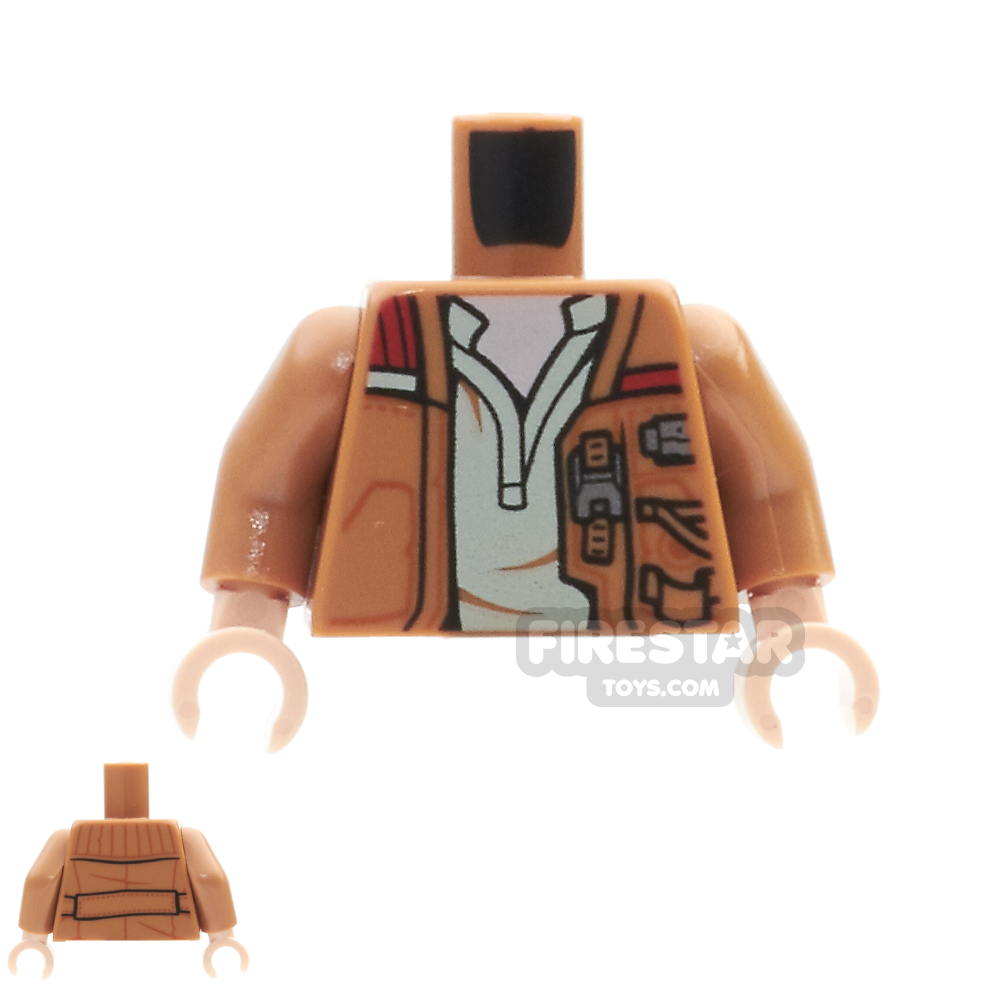LEGO Mini Figure Torso - Poe Dameron Jacket