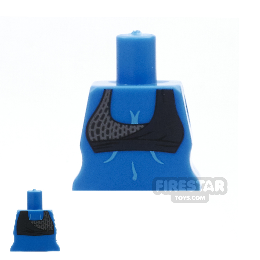 Arealight Mini Figure Torso - Midriff Top - Blue