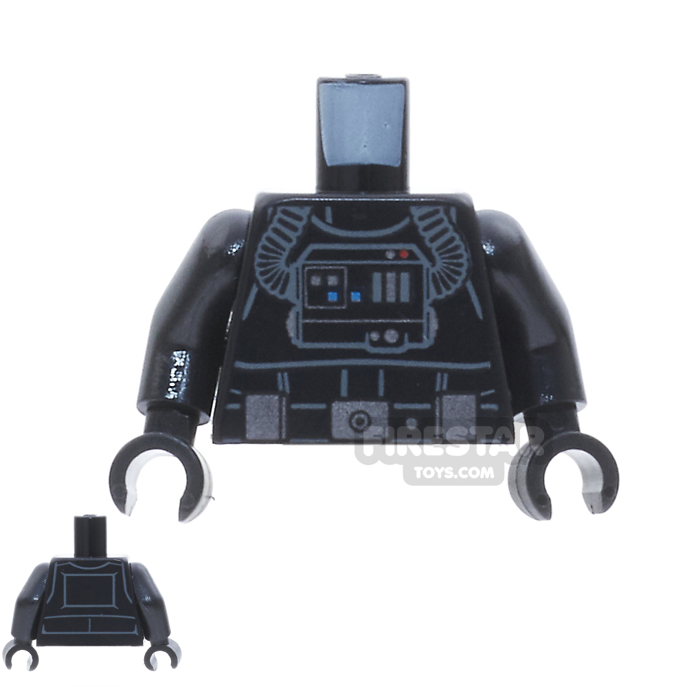 LEGO Mini Figure Torso - TIE Fighter Pilot 