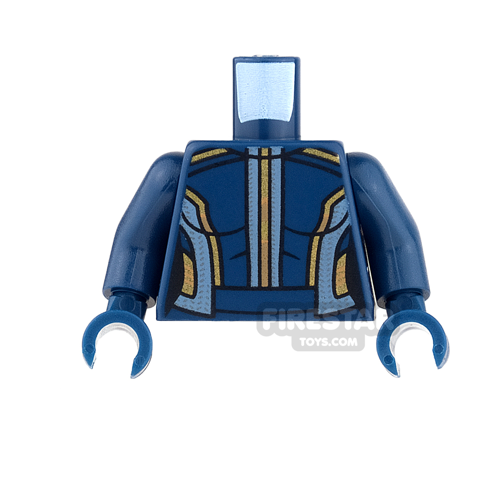 LEGO Mini Figure Torso - Ayesha DARK BLUE