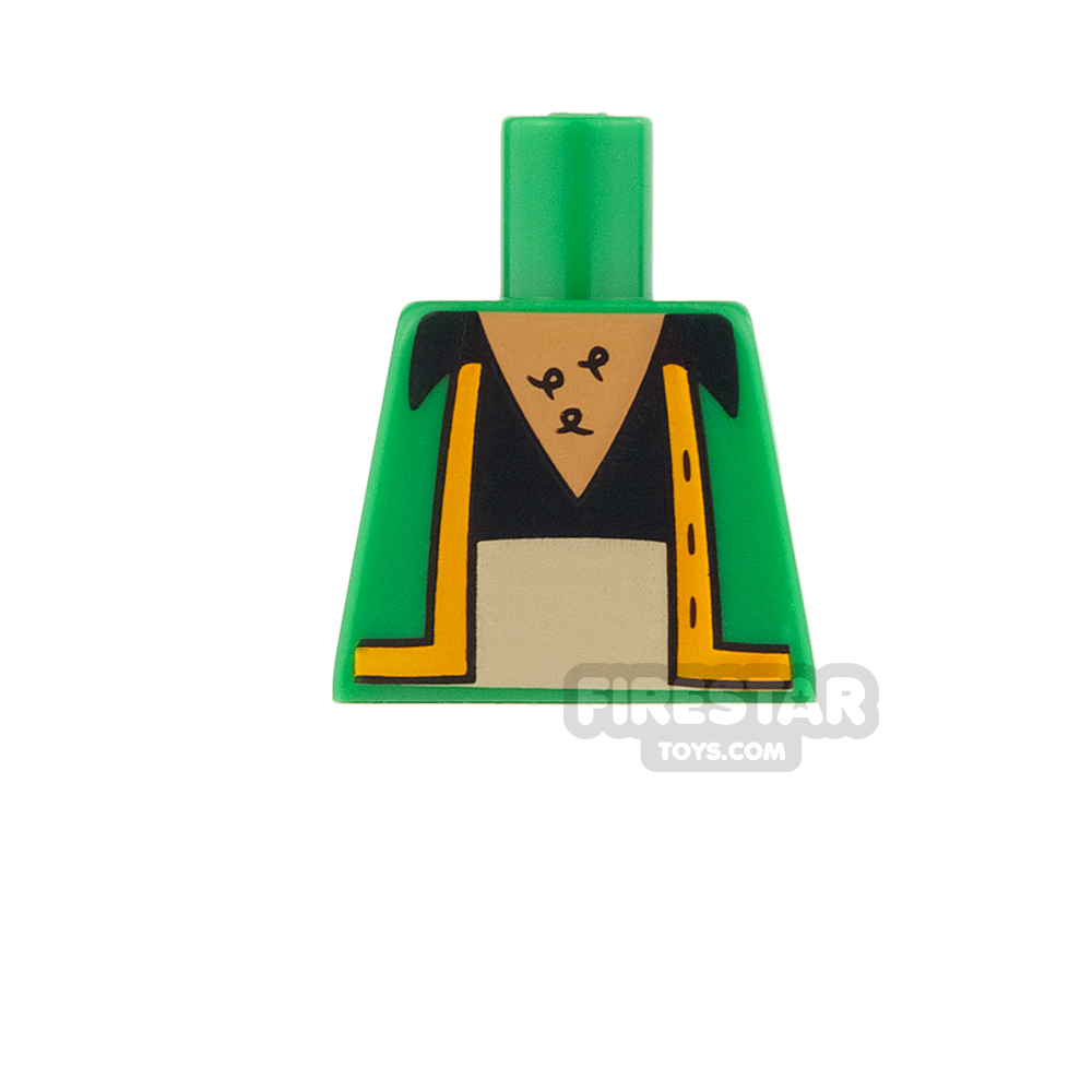LEGO Mini Figure Torso - The Simpsons - Apu - No Arms