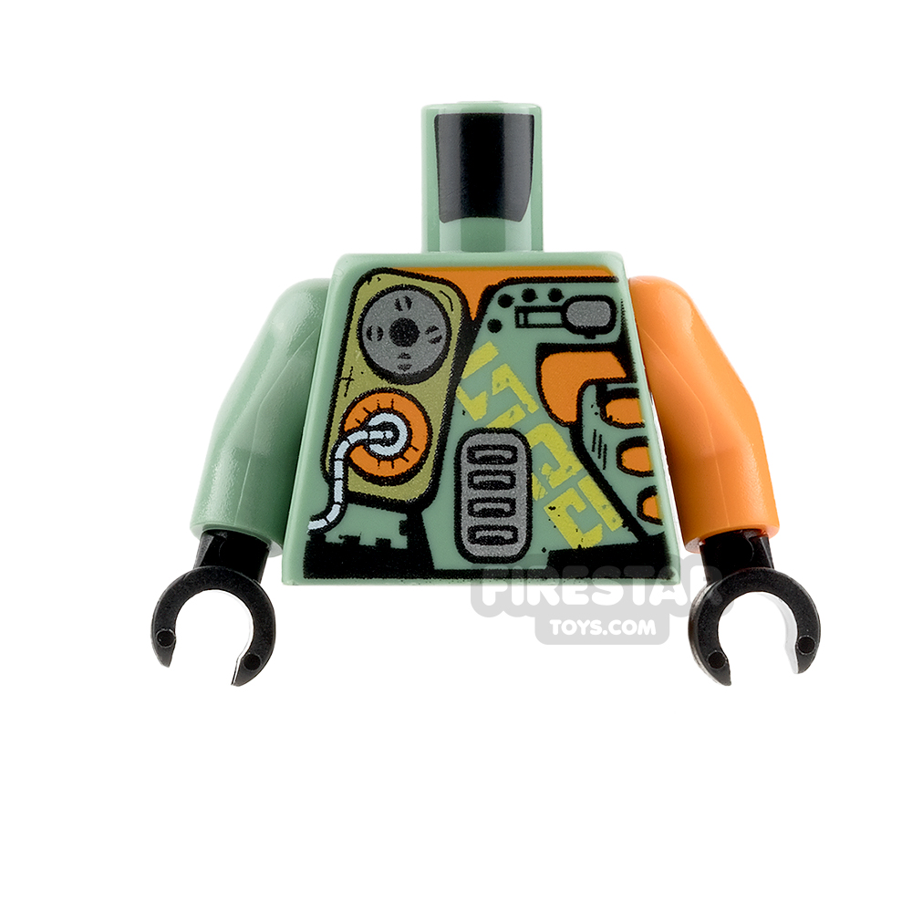 LEGO Mini Figure Torso - Ninjago Ronin