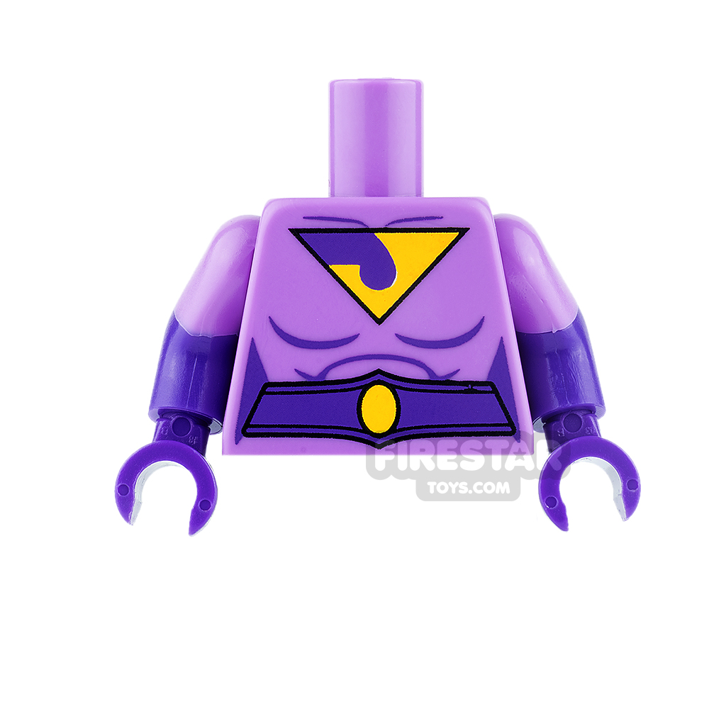 LEGO Mini Figure Torso - Batman - Wonder Twin - Jayna LAVENDER