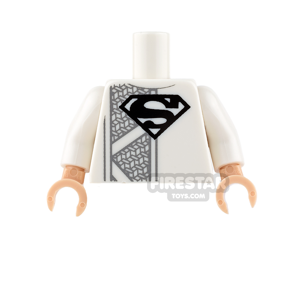 LEGO Mini Figure Torso - Jor-El WHITE