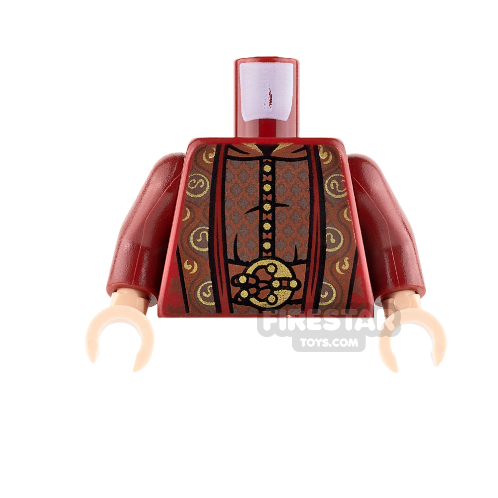LEGO Mini Figure Torso - Ornate Robe with Long Scarves