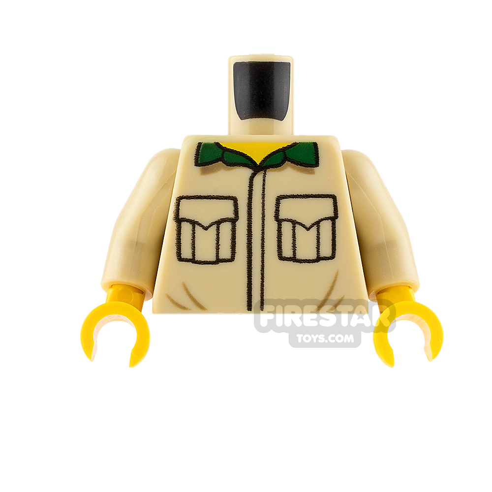 LEGO Mini Figure Torso - Safari Shirt TAN