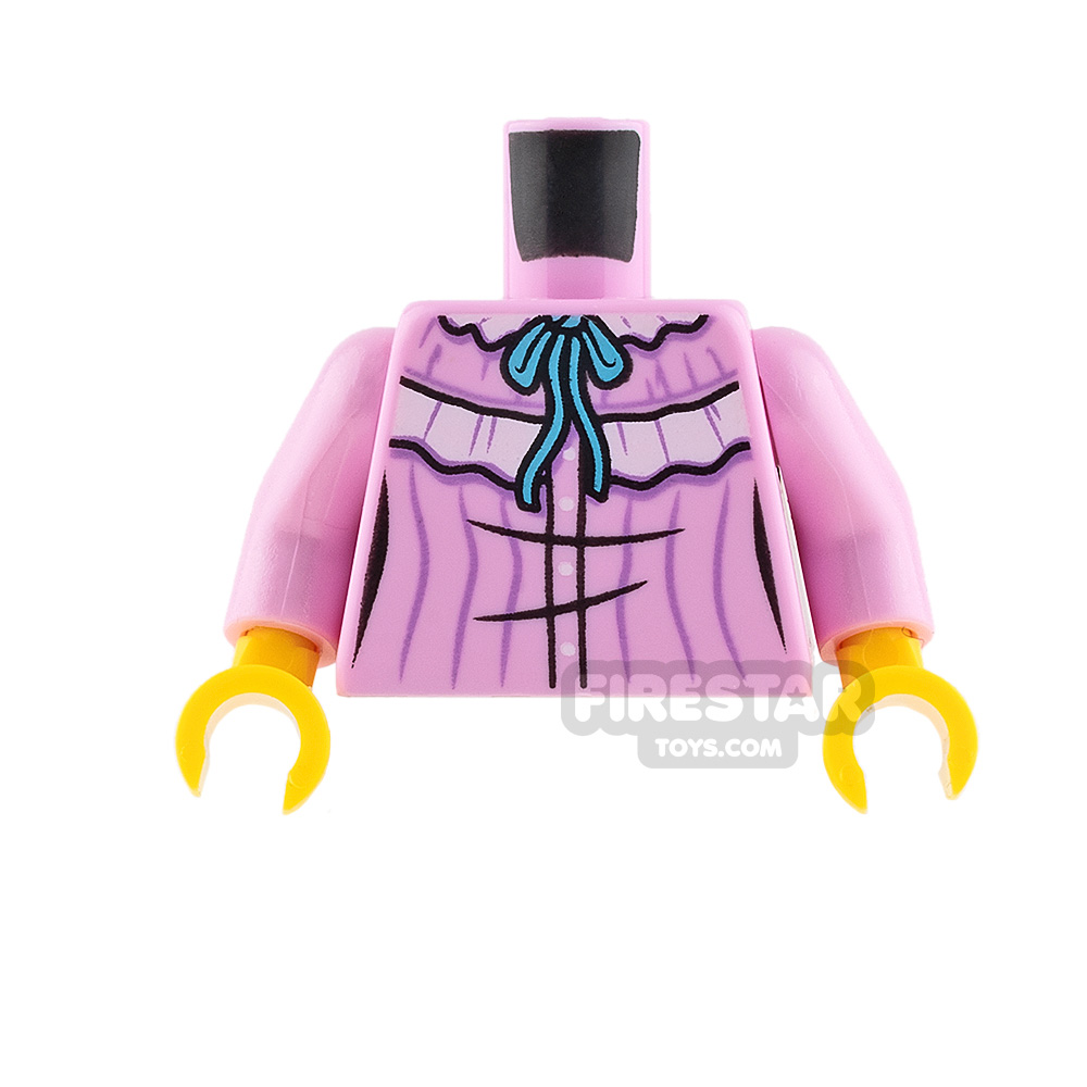 LEGO Minifigure Torso Nightgown with Ribbon BRIGHT PINK