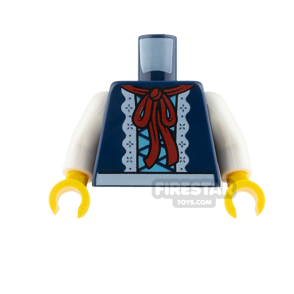 LEGO Minifigure Torso Jacket with Lace Trim