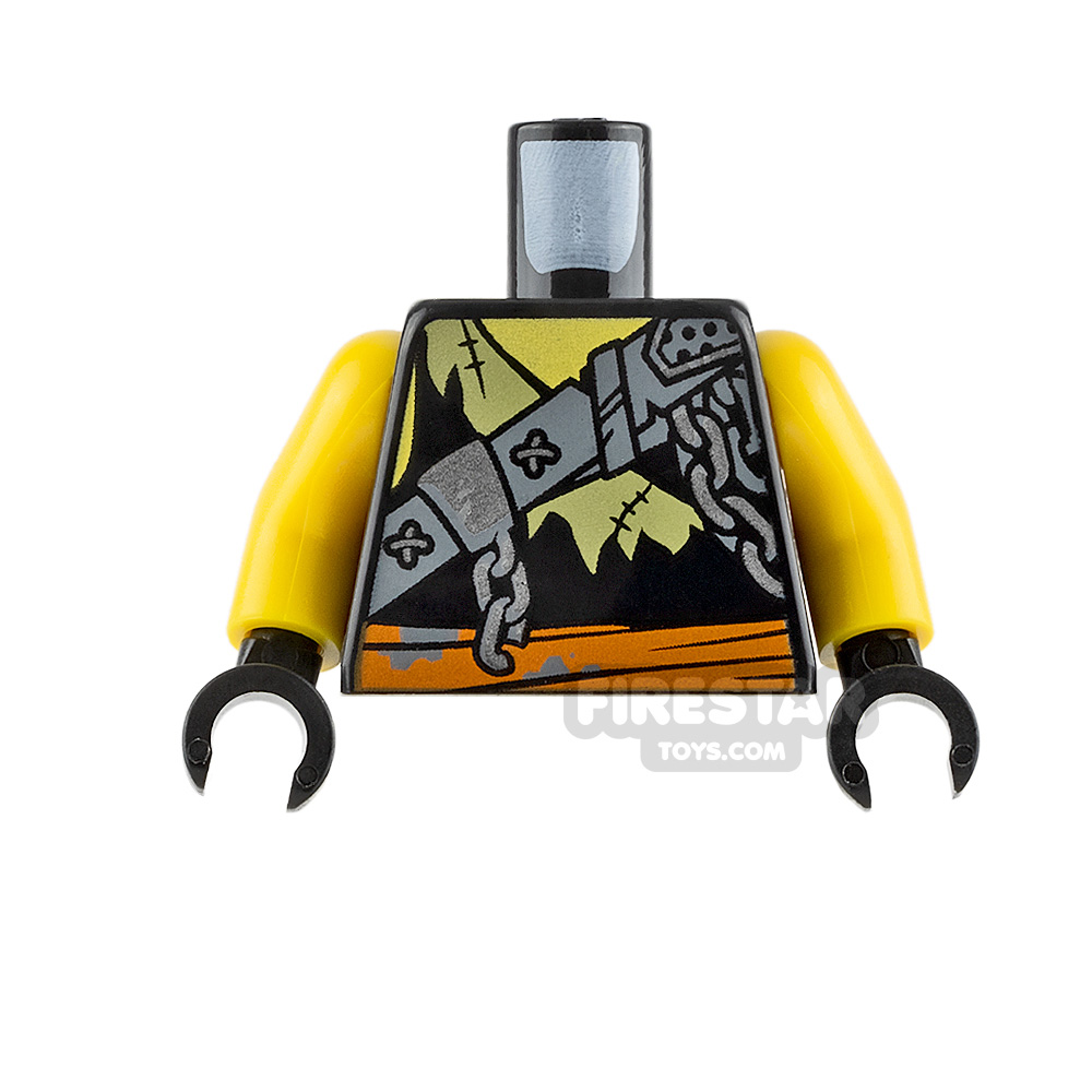 LEGO Minifigure Torso Tattered Ninja Robe