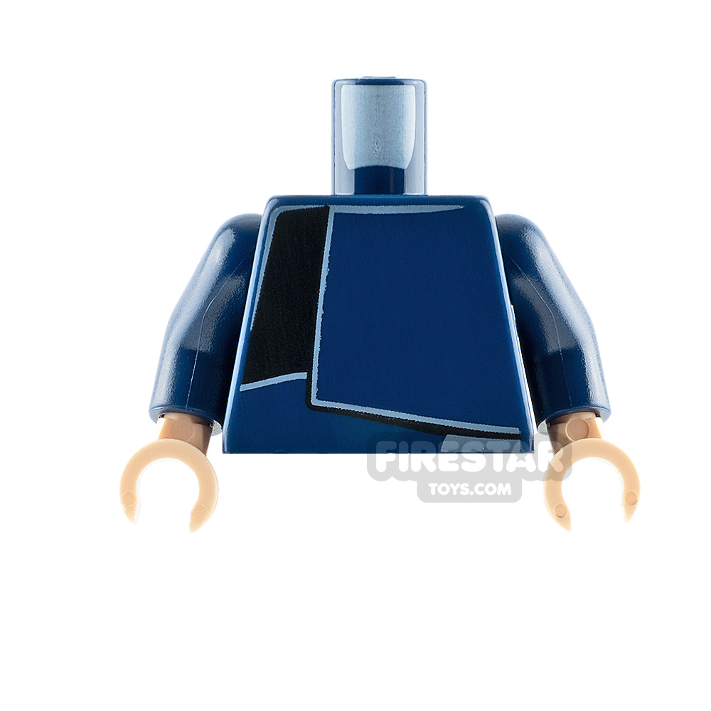 LEGO Minifigure Torso Designer Dress DARK BLUE