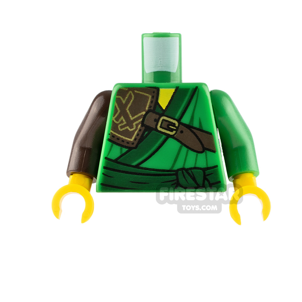 LEGO Minifigure Torso Ninja Robe with Pauldron
