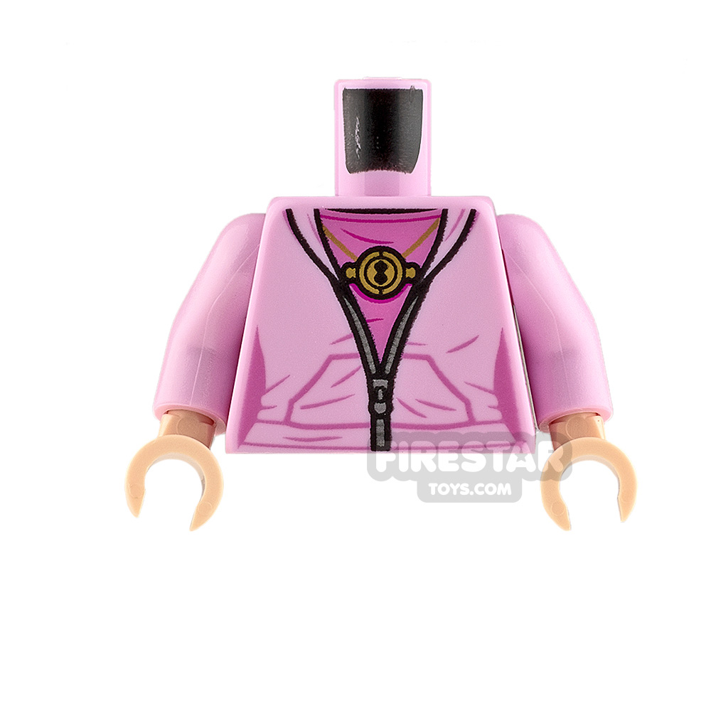 LEGO Minifigure Torso Pink Jacket with Necklace