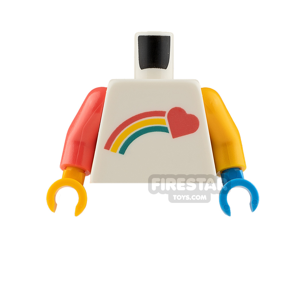 LEGO Minifigure Torso Rainbow