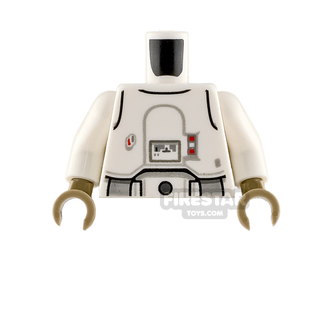 LEGO Minifigure Torso Snowtrooper Armour WHITE