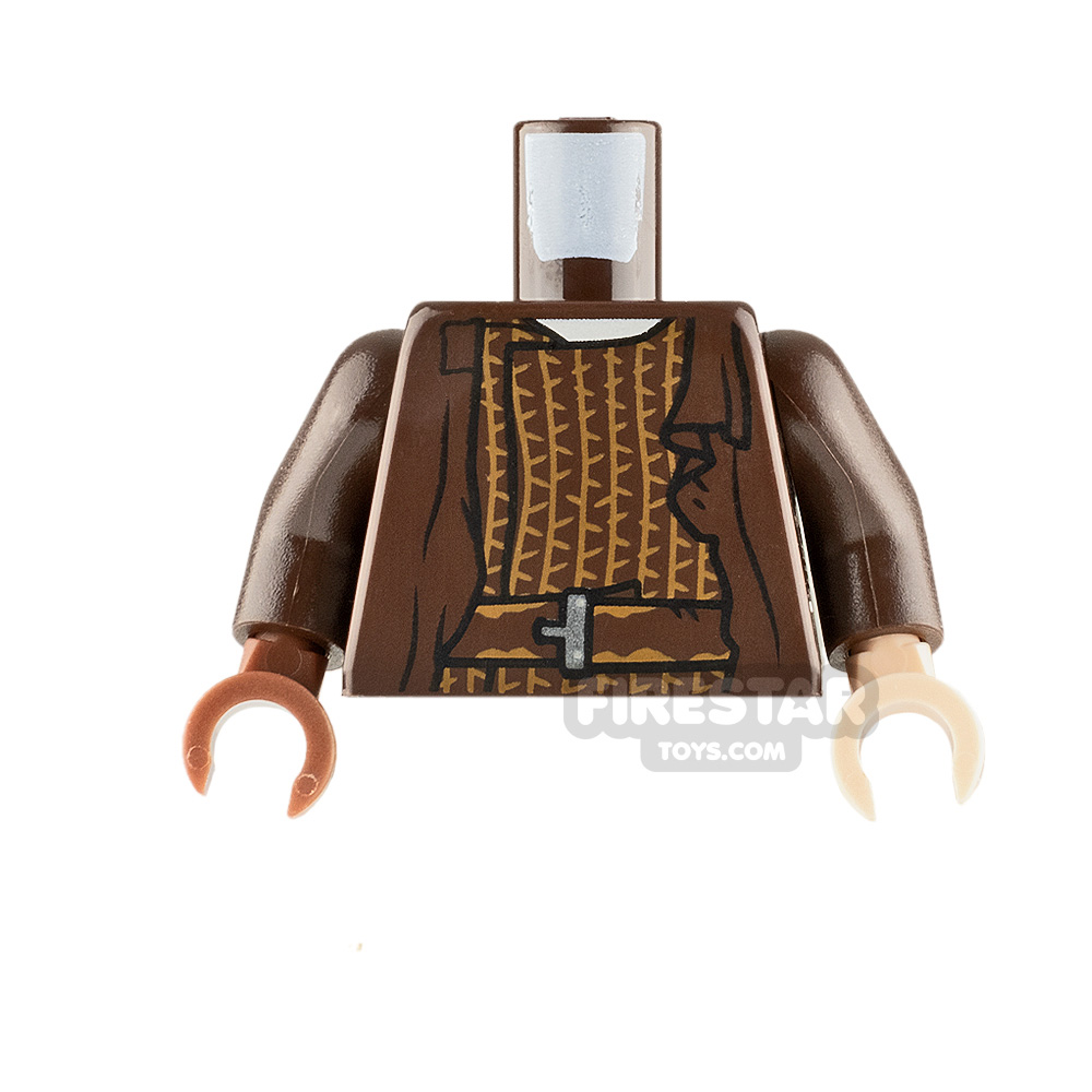 LEGO Minifigure Torso Robe Over Tunic DARK BROWN