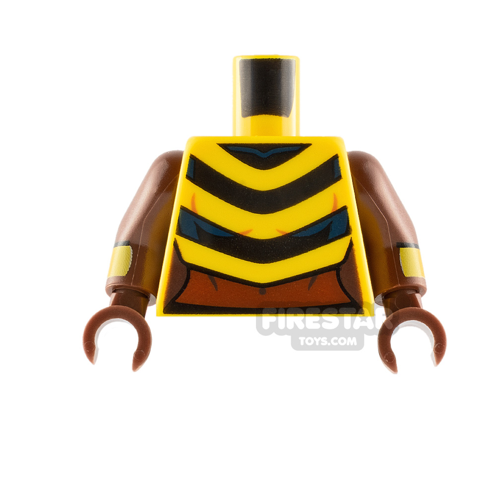 LEGO Minifigure Torso Bumblebee Stripes