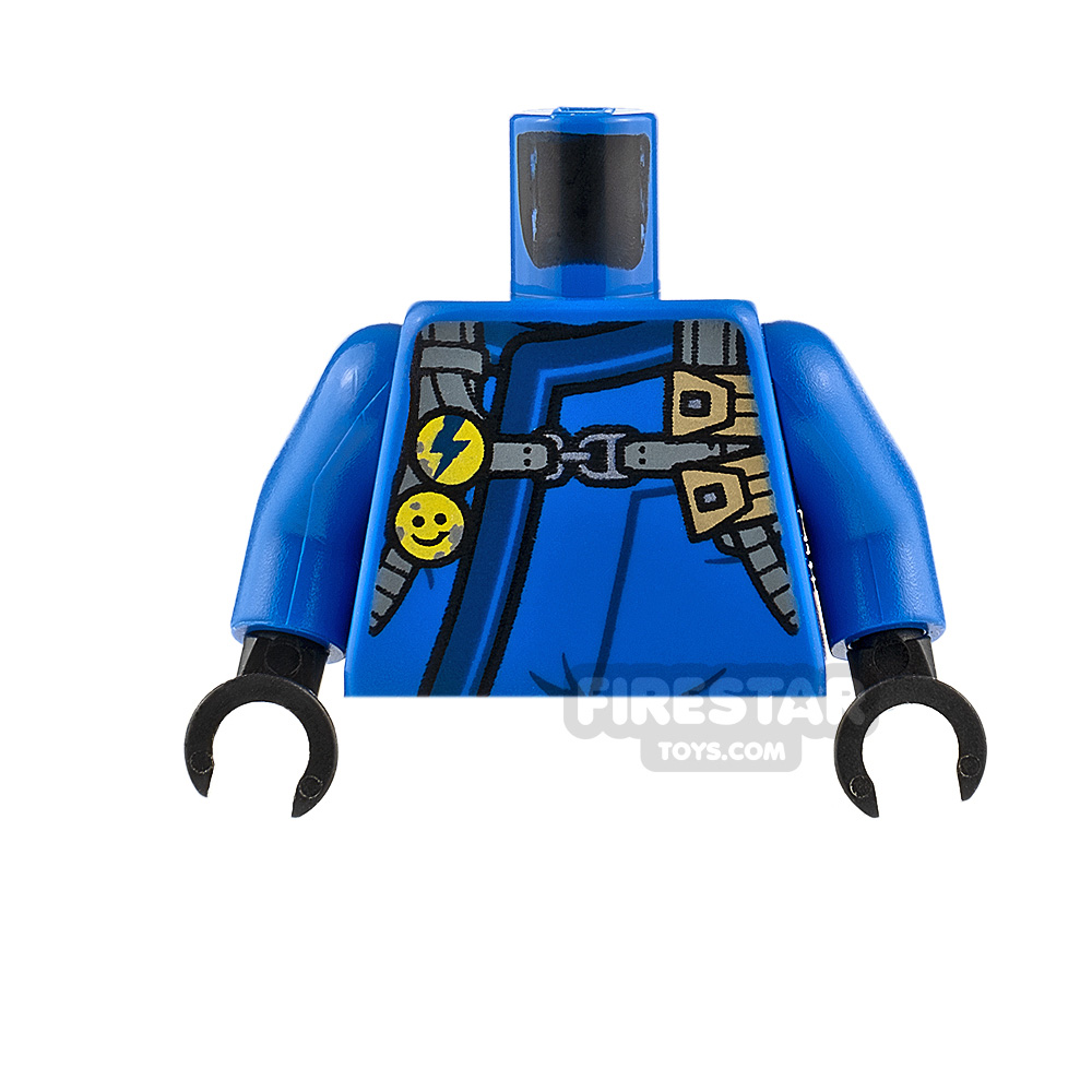 LEGO Minifigure Torso Ninja Robe with Harness BLUE