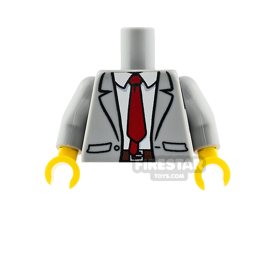 Custom Design Torso Suit Jacket and Tie 