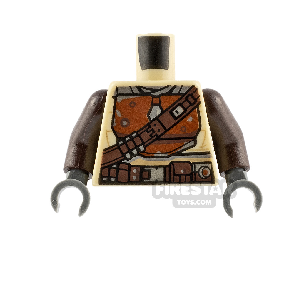 LEGO Minifigure Torso The Mandalorian Durasteel Armour TAN