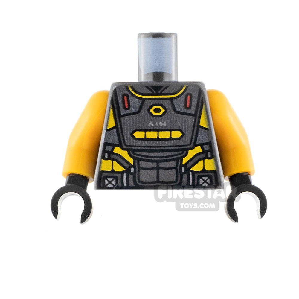 LEGO Minifigure Torso Silver Armour