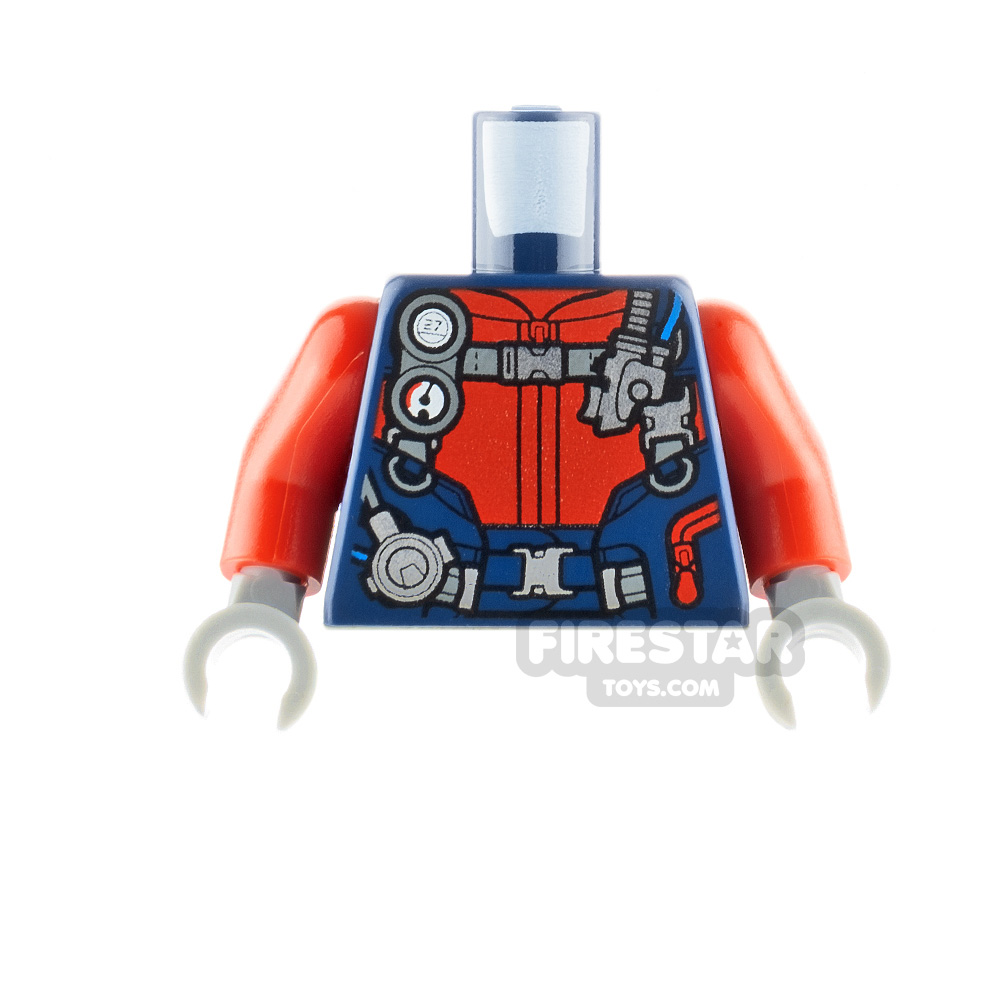 LEGO Minifigure Torso Diving Suit with Harness