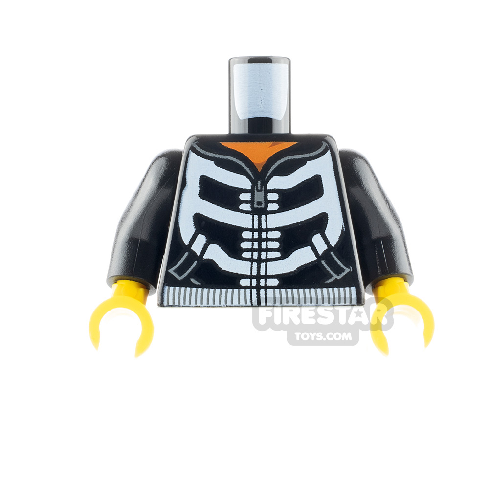 LEGO Minifigure Torso Skeleton Hoodie
