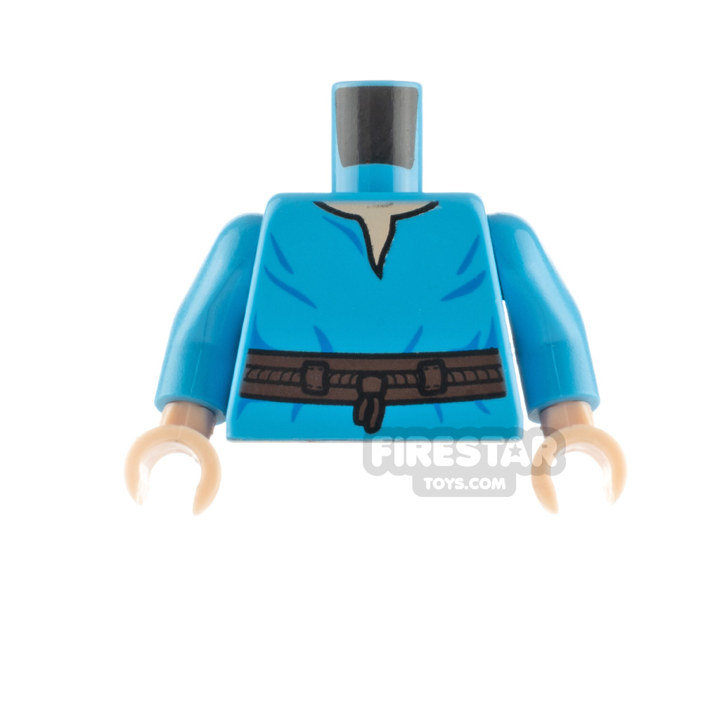LEGO Minifigure Torso Young Boba Fett Dark Azure Arms