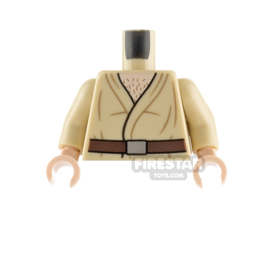 LEGO Minfigure Torso SW Tunic with Hairy Chest TAN